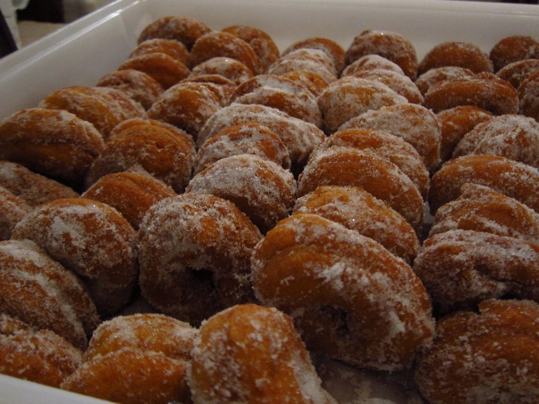 Sugared Butternut Donuts, from Rockville Market Farm<br/>